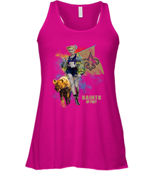 Harley Quinn New Orleans Saints Of Prey Racerback Tank - kambletee