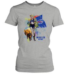 Harley Quinn Buffalo Bills Of Prey Women's T-Shirt - kambletee