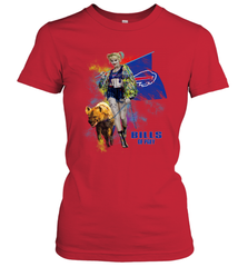 Harley Quinn Buffalo Bills Of Prey Women's T-Shirt - kambletee