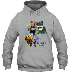 Harley Quinn Green Bay Packers Of Prey Hoodie - kambletee