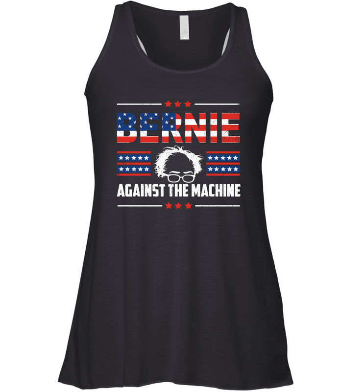 Bernie Sanders Against The Machine Red Star Bernie 2020 Racerback Tank - kambletee