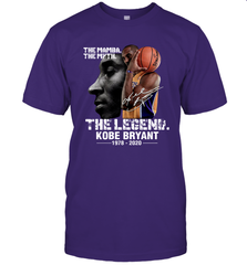 The Mamba The Myth The Legend Kobe Bryant 1987 2020 T-Shirt - kambletee