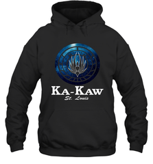 Vinatge Logo BattleHawks Football St Louis XFL Ka Kaw Hoodie - kambletee