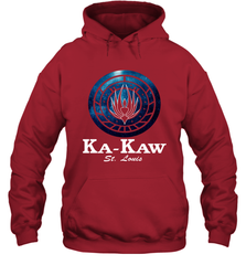 Vinatge Logo BattleHawks Football St Louis XFL Ka Kaw Hoodie - kambletee