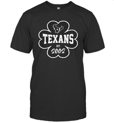Patrick's Day Shamrock For Houston Texans Fans Men's T-Shirt - kambletee