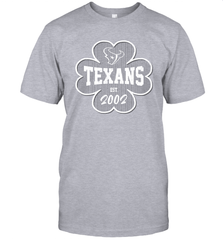 Patrick's Day Shamrock For Houston Texans Fans Men's T-Shirt - kambletee