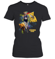 Harley Quinn Minnesota Vikings Of Prey Women's T-Shirt - kambletee