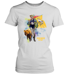 Harley Quinn Minnesota Vikings Of Prey Women's T-Shirt - kambletee