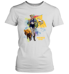 Harley Quinn Minnesota Vikings Of Prey Women's T-Shirt - kambletee