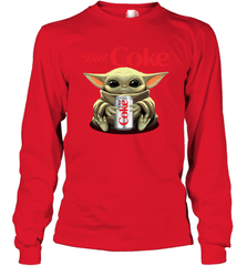 Yoda hug Diet Coke Long Sleeve T-Shirt - kambletee