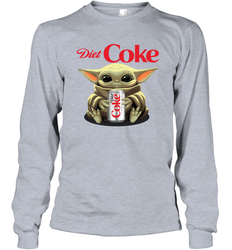 Yoda hug Diet Coke Long Sleeve T-Shirt - kambletee