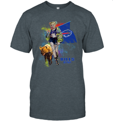 Harley Quinn Buffalo Bills Of Prey Men's T-Shirt - kambletee