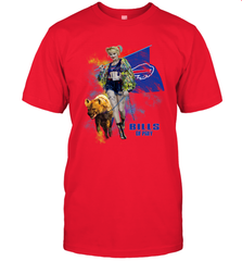 Harley Quinn Buffalo Bills Of Prey Men's T-Shirt - kambletee