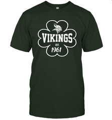 Patrick's Day Shamrock For Minnesota Vikings Fans Men's T-Shirt - kambletee
