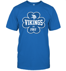 Patrick's Day Shamrock For Minnesota Vikings Fans Men's T-Shirt - kambletee