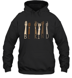 Sign Language be Kind Hoodie - kambletee