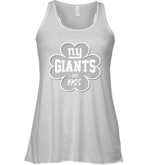 Patrick's Day Shamrock For New York Giants Fans Racerback Tank - kambletee