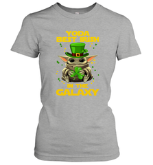 Baby Yoda Best Irish In The Galaxy Women's T-Shirt - kambletee