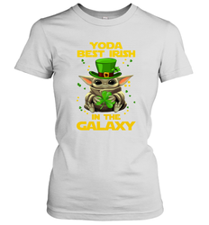 Baby Yoda Best Irish In The Galaxy Women's T-Shirt - kambletee