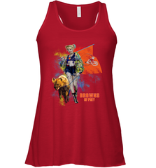 Harley Quinn Cleveland Browns Of Prey Racerback Tank - kambletee