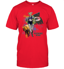 Harley Quinn Green Bay Packers Of Prey Men's T-Shirt - kambletee
