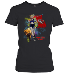 Harley Quinn San Francisco 49ers Of Prey Women's T-Shirt - kambletee