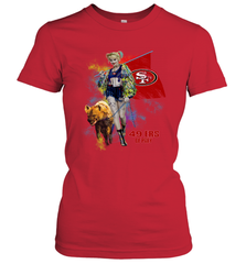 Harley Quinn San Francisco 49ers Of Prey Women's T-Shirt - kambletee
