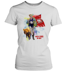 Harley Quinn San Francisco 49ers Of Prey Women's T-Shirt - kambletee