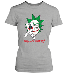 Rick and Morty Joker Why so Schwifty Women's T-Shirt - kambletee