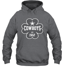 Patrick's Day Shamrock For Dallas Cowboys Fans Hoodie - kambletee