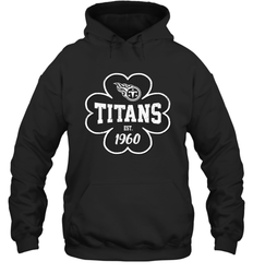 Patrick's Day Shamrock For Tennessee Titans Fans Hoodie - kambletee