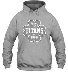 Patrick's Day Shamrock For Tennessee Titans Fans Hoodie - kambletee
