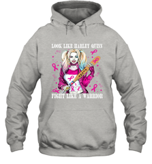 Harley Quinn Fight Like A Warrior Blood Cancer Awareness Hoodie - kambletee