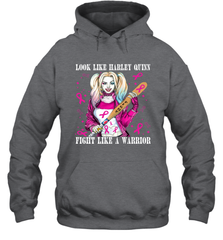 Harley Quinn Fight Like A Warrior Blood Cancer Awareness Hoodie - kambletee