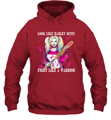 Harley Quinn Fight Like A Warrior Blood Cancer Awareness Hoodie - kambletee