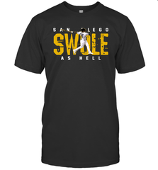 Machado San Diego Safe As Hell Men's T-Shirt - kambletee