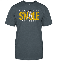Machado San Diego Safe As Hell Men's T-Shirt - kambletee