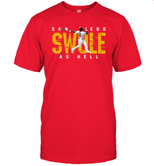 Machado San Diego Safe As Hell Men's T-Shirt - kambletee