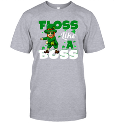 St Patrick's day Leprechaun floss like a boss Men's T-Shirt - kambletee