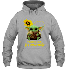 Baby Yoda Just It's Not Religion It's Relationship Hoodie - kambletee