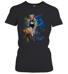Harley Quinn Indianapolis Colts Of Prey Women's T-Shirt - kambletee