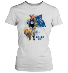 Harley Quinn Indianapolis Colts Of Prey Women's T-Shirt - kambletee