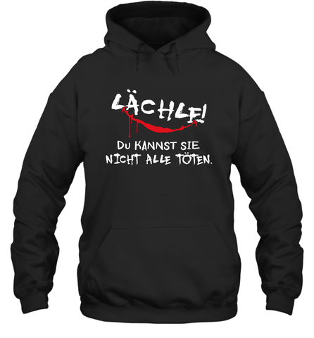 Lachlf Du Kannst Sie Night Alle Toten Hoodie - kambletee