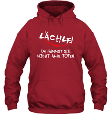 Lachlf Du Kannst Sie Night Alle Toten Hoodie - kambletee