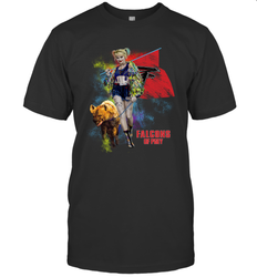 Harley Quinn Atlanta Falcons Of Prey Men's T-Shirt - kambletee