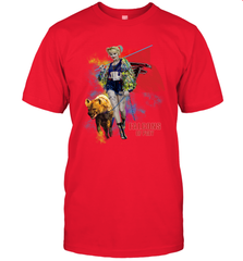 Harley Quinn Atlanta Falcons Of Prey Men's T-Shirt - kambletee