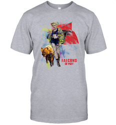Harley Quinn Atlanta Falcons Of Prey Men's T-Shirt - kambletee