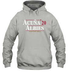 Acuna 20 Albies Play For The A Hoodie - kambletee