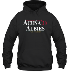 Acuna 20 Albies Play For The A Hoodie - kambletee