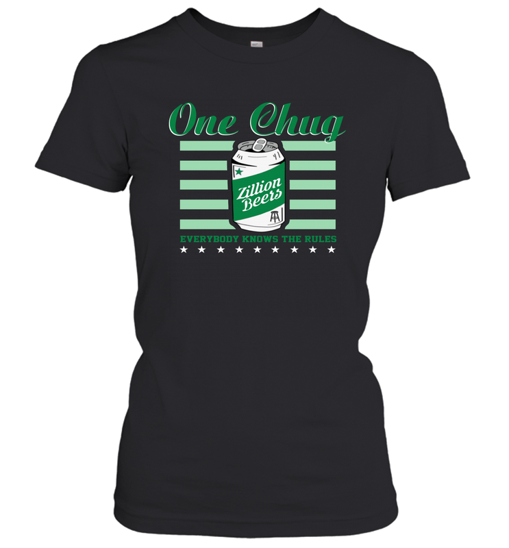 ONE CHUG ST PADDY'S DAY POCKET Women's T-Shirt - kambletee